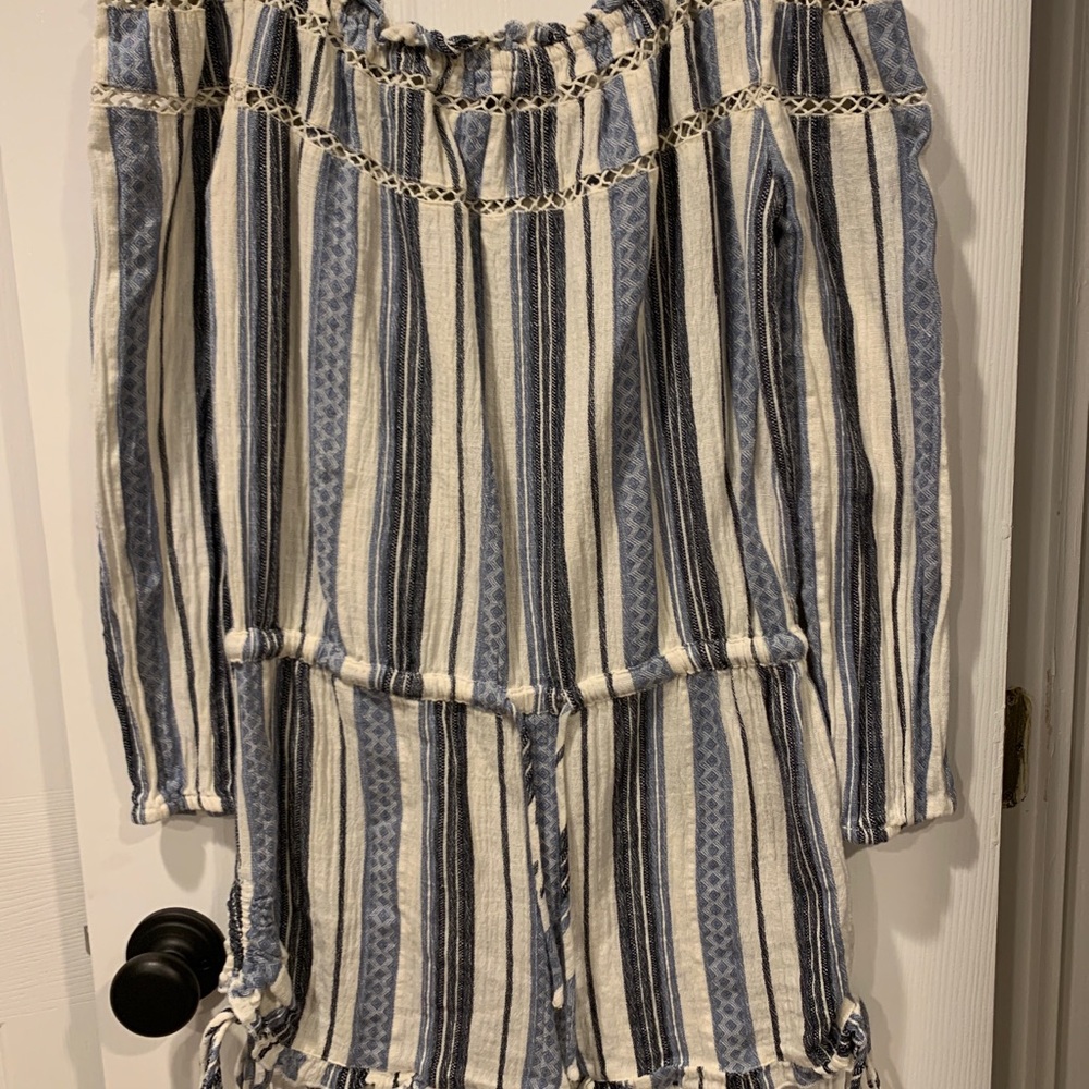 Off the shoulder romper